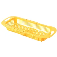 Kitchen Organizer Soap Sponge Holder Adjustable Vegetable Drain Basket Sink Rack Telescopic Drain Rack Kitchen Organizer Gadgets 6