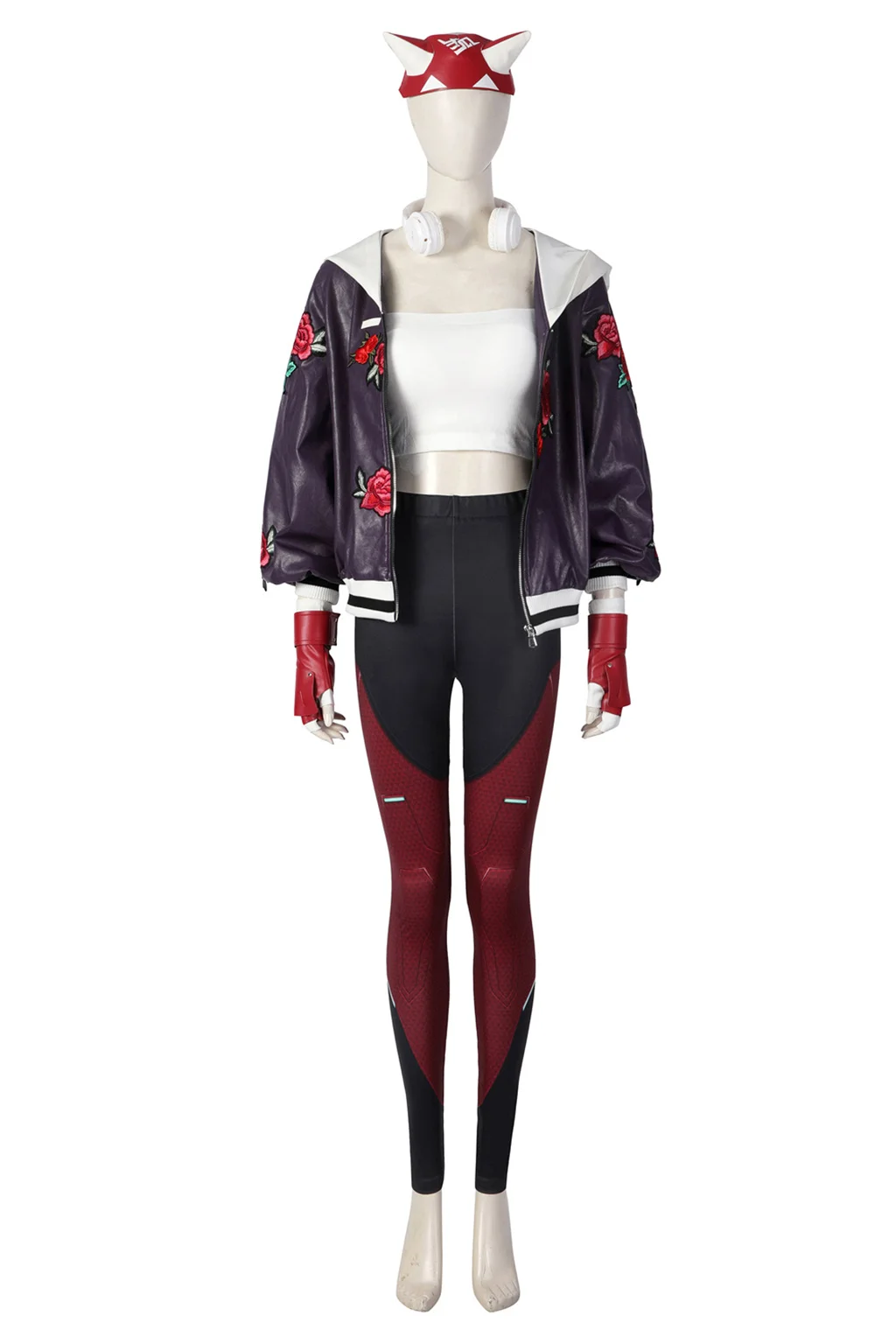 

Halloween Carnival Kiriko Cosplay Costume Game OW Kiriko Women Over Game Watch Costume Battle Outfit With Props Full Set