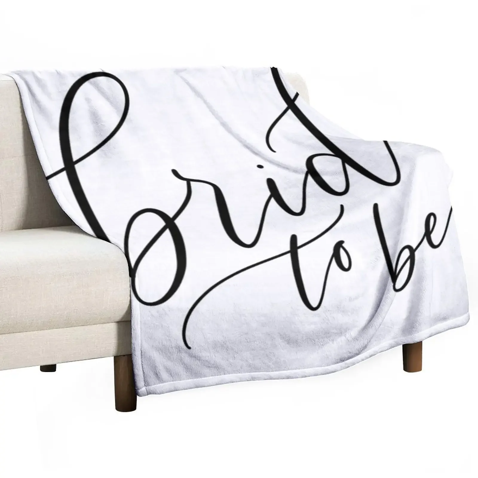 

Bride To Be Throw Blanket heavy to sleep Flannel Blankets
