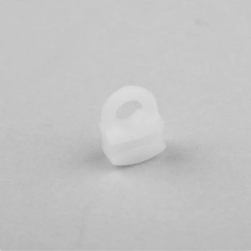 50 Stück Vorhangschienen-Gleiter, Laufrollen, Haken für Micro Gliss Wohnmobil/Wohnwagen-Schienen 10x6mm, schmales Camper-Zubehör – Detail 3