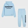 THEGIVINGMOVEMENT Loose Hoodies 2 Piece Set Casual Fashion Long Sleeve Sweatshirt Pants Suit for Men and Women 3