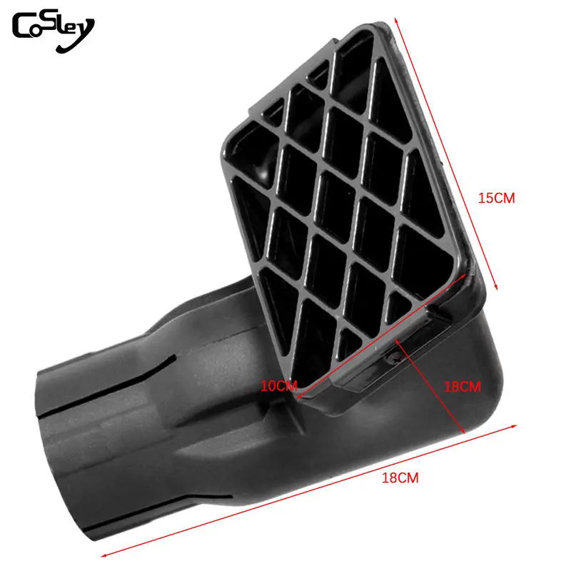 7.8cm Air Intake Black Car Air Intake Ram Fit Off Road Replacement