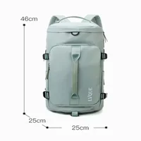 Large Capacity Outdoor Sports Gym Bag Travel Dry Wet Separation Backpack Luggage Gym Bags For Fitness Training Men Women 2