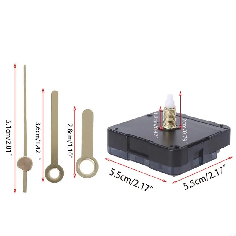 367A Include Hands Quartz DIY Wall Clock Movement Mechanism Battery Operated DIY Repair Tool Parts Replacement Kit