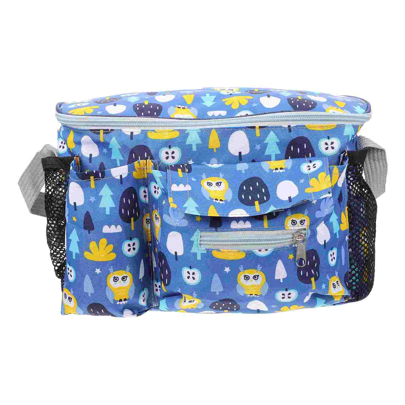 

Baby Stroller Bag Clothes Bags Storage Diaper Pouch Outdoor Organizer Storller Oxford Material Nappy Container Pouches