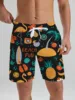 Hawaiian flamingo Vacation Beach Shorts For Men Summer Casual Street Short Pants 3D Printed  Board Shorts Swimsuit Swim Trunks 4