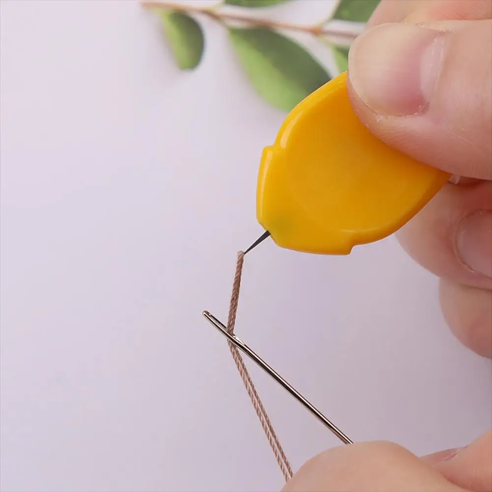10pcs Automatic Needle Threader DIY Tool Hand Sewing Machine Device