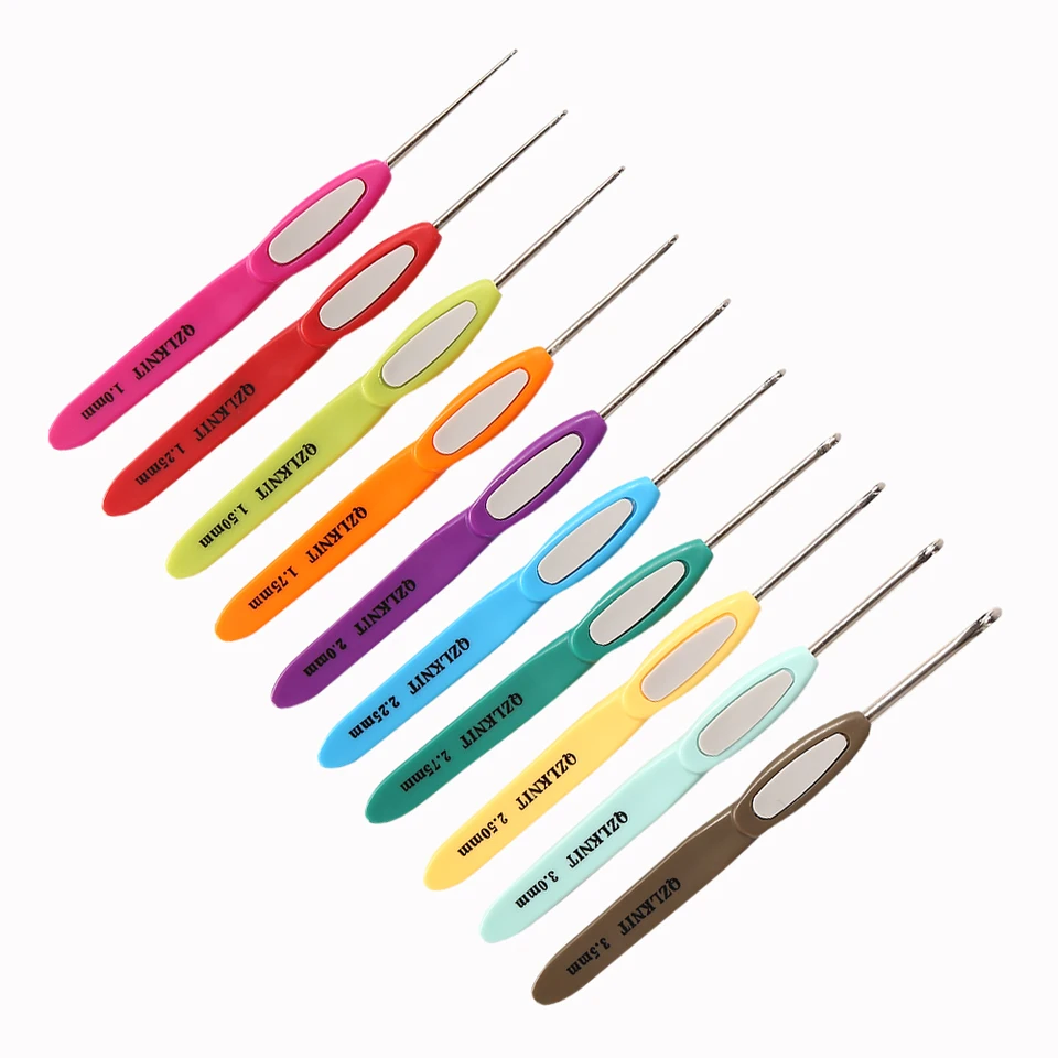 Ergonomic Crochet Needles Set for Knitting Projects