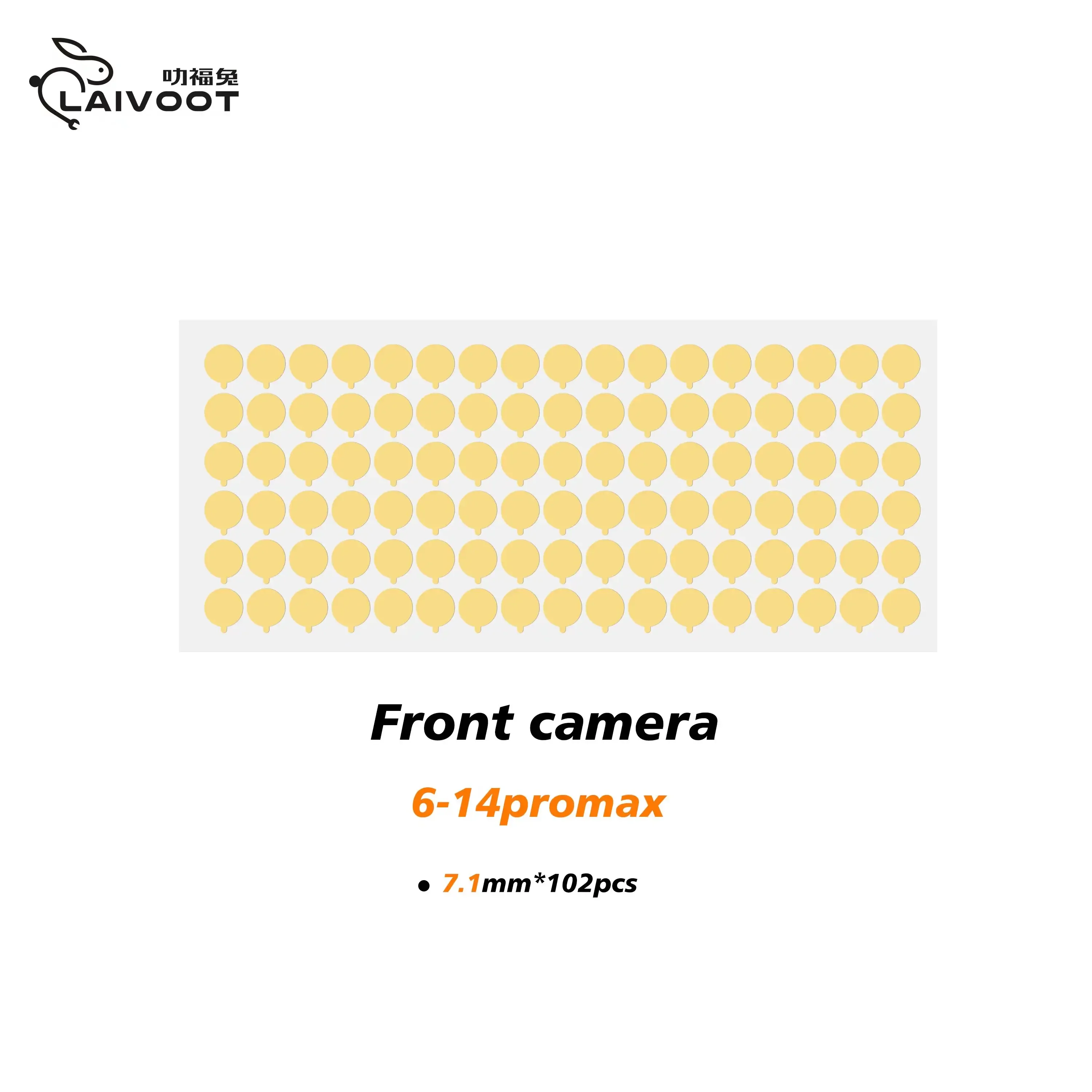 iPhone Camera Protection Sticker iPhone 6-16Pro max Front IR Rear Blu-ray