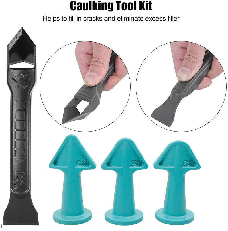 Caulking & Silicone Remover Finishing Tool Set