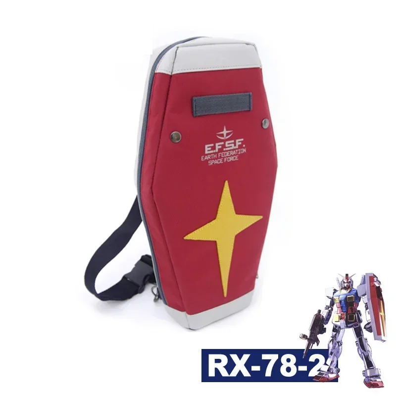 Anime Gundam RX-78-2 Cosplay Shield Student Messenger Bookbag