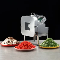 110V/220V Automatic Vegetable Cutter Parsnip Carrot Scallion Dicing Machine Vegetable Cutting Machine Commercial Electric Slicer 1
