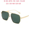 0 -0.5 -0.75 To -6 Polygon Pilot Myopia Sunglasses Men Polarized Big Frame Driving Anti-glare Prescription Sun Glasses For Women 1