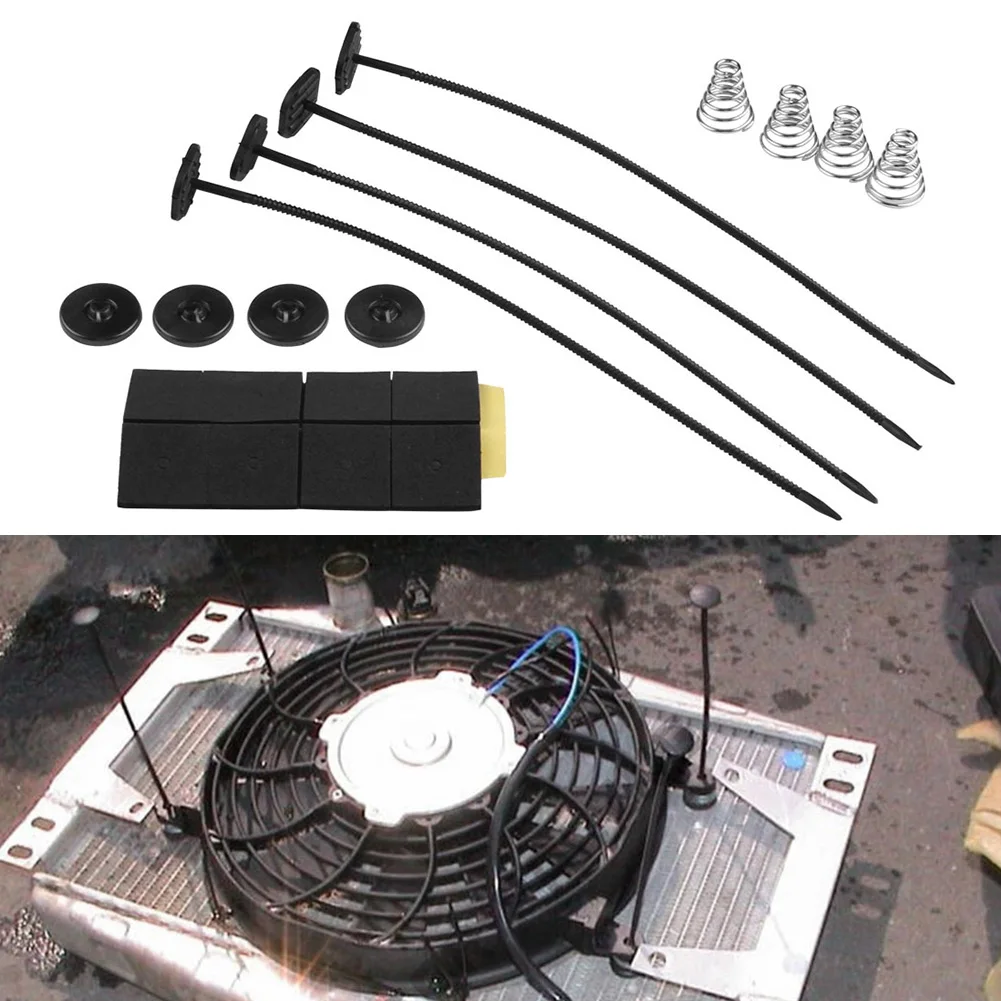 라디에이터 냉각 선풍기 조립 키트, 전기 수리 자동차 에어컨 장착 키트, 냉각 장착 키트, 엔진 선풍기 