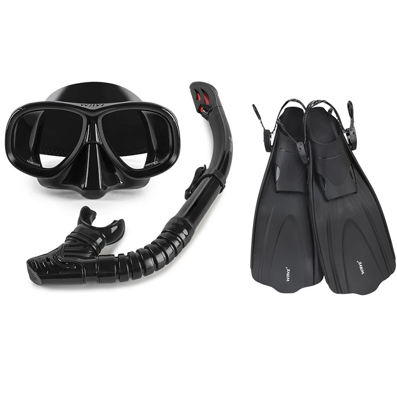 

Плавательные ласты для дайвинга, очки для подводного плавания, оборудование для ныряния с аквалангом, комплект подводных ласт для взрослых