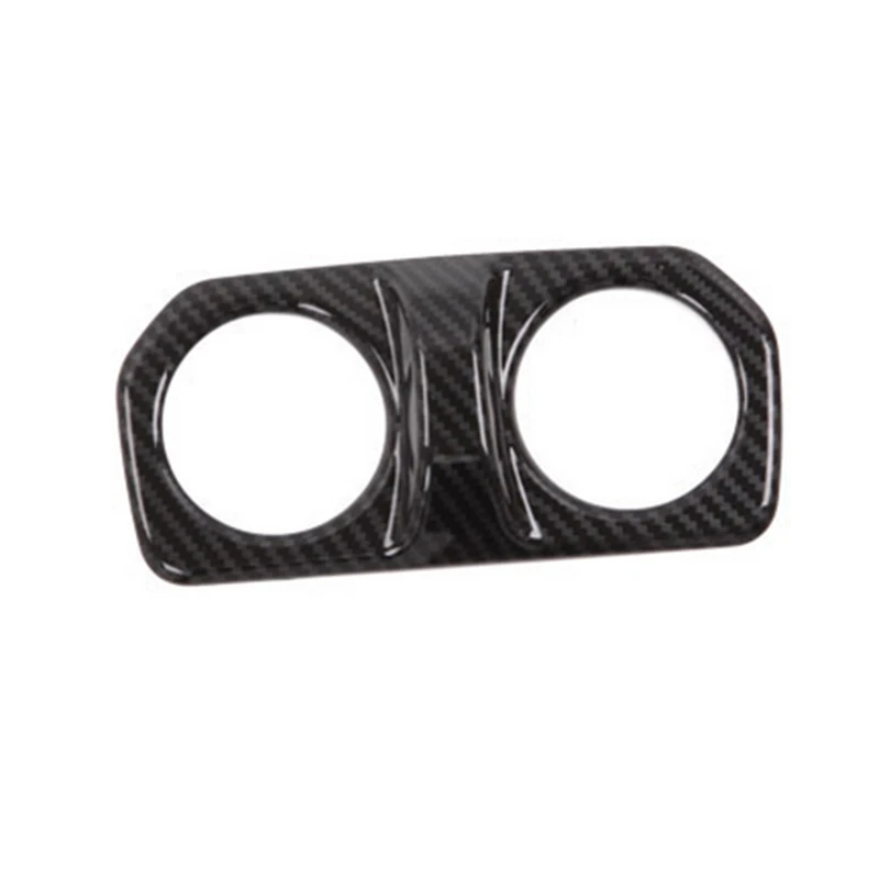 

Автомобильный задний подлокотник, кондиционер, вентиляционное отверстие, декоративная крышка, наклейки для Jeep Wrangler JL 2018-2020, черное углеродное волокно