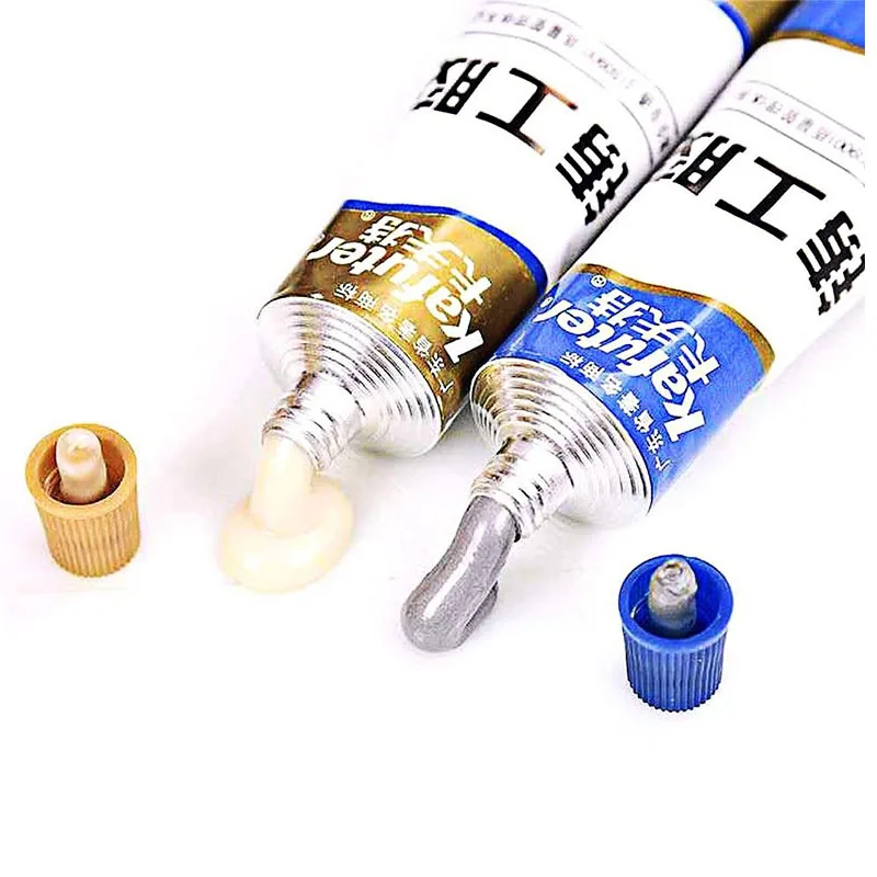 Kafuter A+B Waterproof Resistance High Temperature Super Glue Metallic