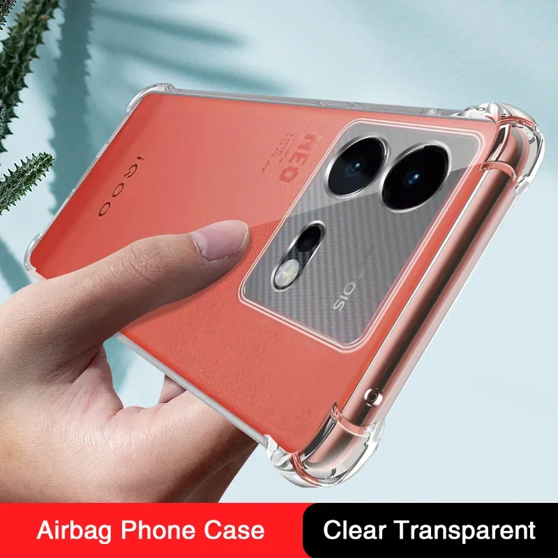 Airbag Shockproof Clear Silicone Phone Case - Thin, Anti-Knock Design