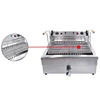 Electric 220V Deep Fryer Machine For Chips Chicken Large Capacity 20L 30L Frying Machine With Oil Drain Faucet 6000W 4