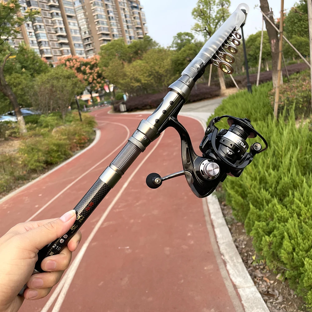  NNR Fishing Rod Portable Portable Telescopic Fishing Rod Gear  Ratio Fishing Reel and Casting Fishing Rod for Over 5 Years Old Fishing  Tackle 1.5m Fishing Pole Travel : Sports & Outdoors