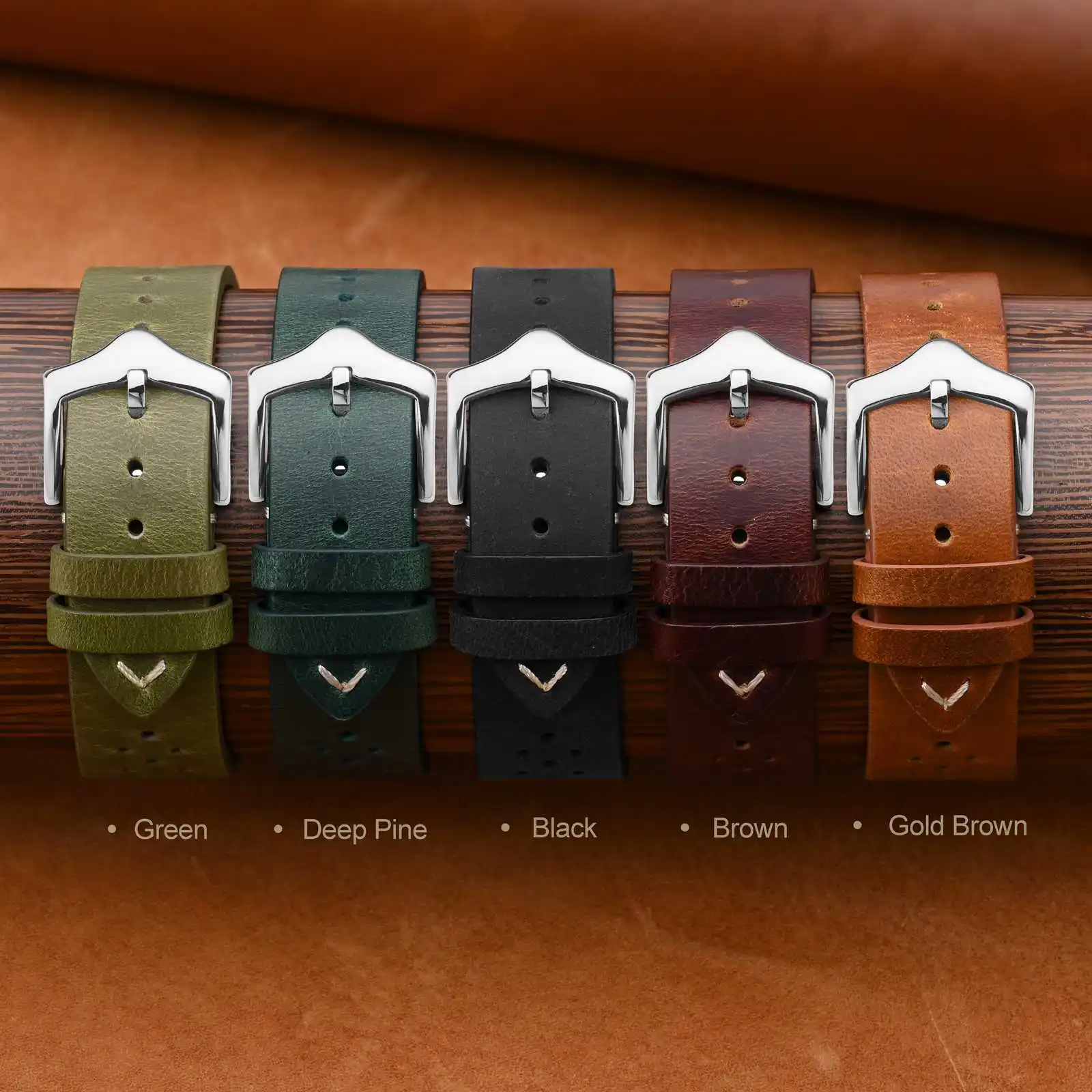 Cintura Da Orologio In Pelle Genuina - Foto 2