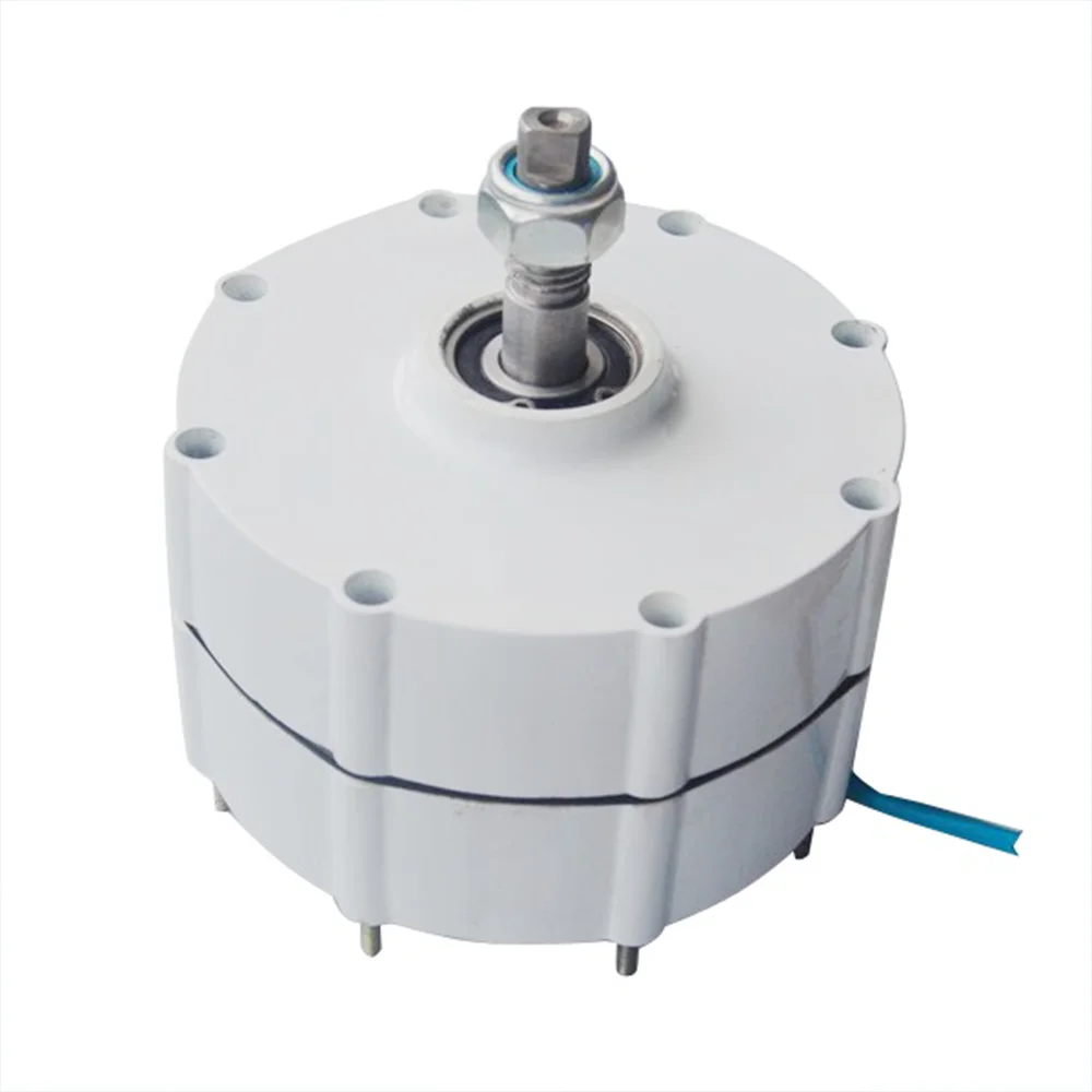 Generatore a magnete permanente Gearless a consegna rapida ue 2000W 24V 48V per uso domestico a bassa velocità In turbine eoliche e acqua
