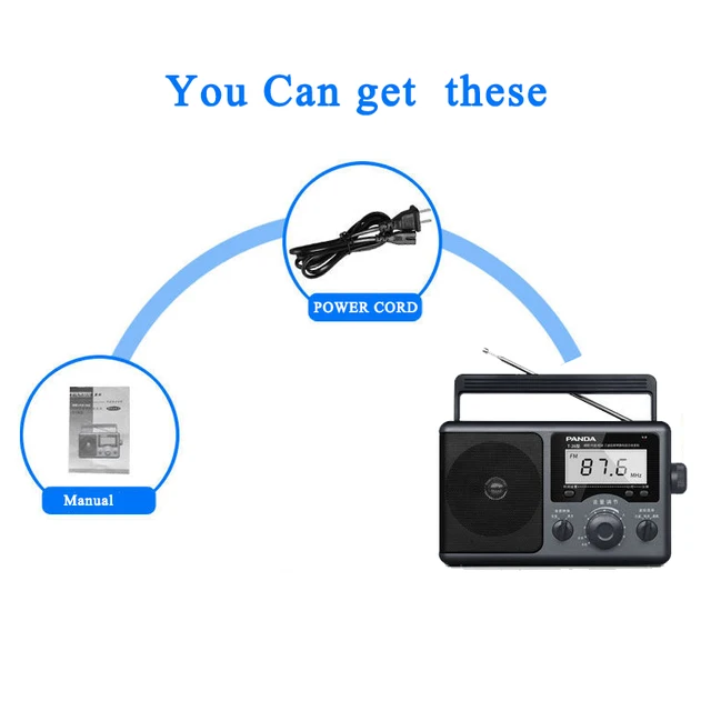 Panda 6205 Portable Radio, Panda 6203 Fm Radio, Panda Mini Fm Radio