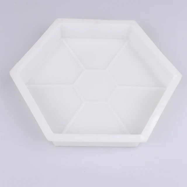 Diy Path Maker Műanyag Tégla Penész -Burkolat Járó Járdautó Pamut Készítő A Lyuk Közepén Kerti Ösvény Beton - Image 2