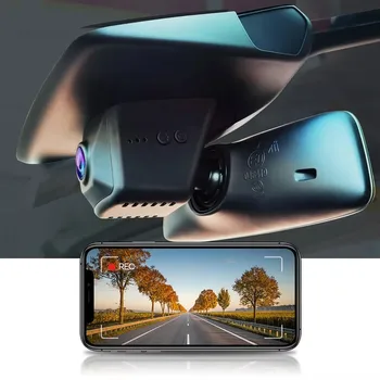 4K Dash Cam For Tesla Model 3/Y & Model S/X AP 2.0, Wireless Car DVR With Night Vision, OEM Style, APP Control