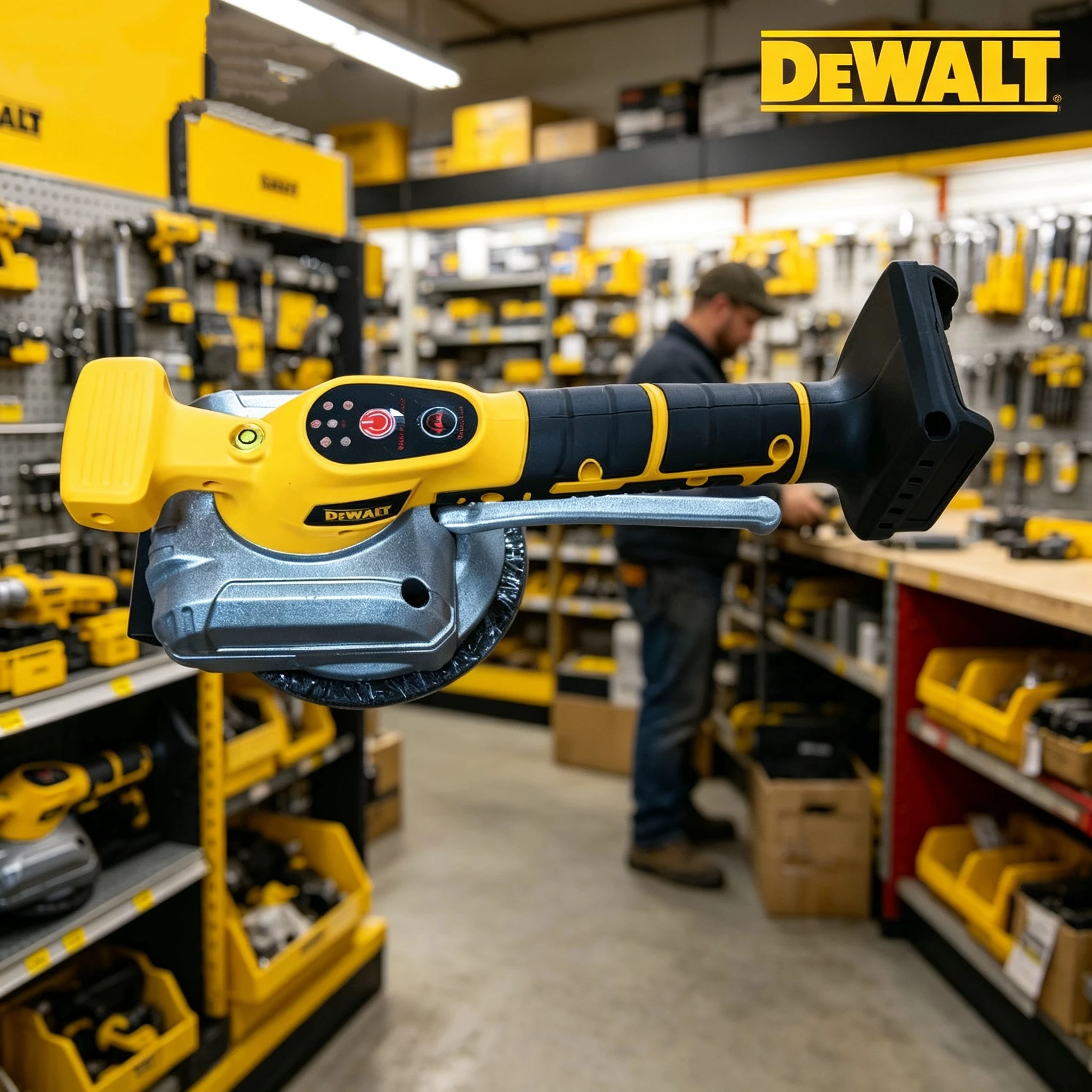 2026년형 디월트 20V 배터리 타일 진동기 미끄럼 방지 진동 기계 흡착판 진동기 휴대용 타일링 레벨링 시공 도구