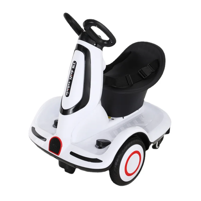 New Children's Electric Motorcycle Charging Dual-drive Balance Cars Can Sit Person Remote Control Drift Rotating Four-wheeler