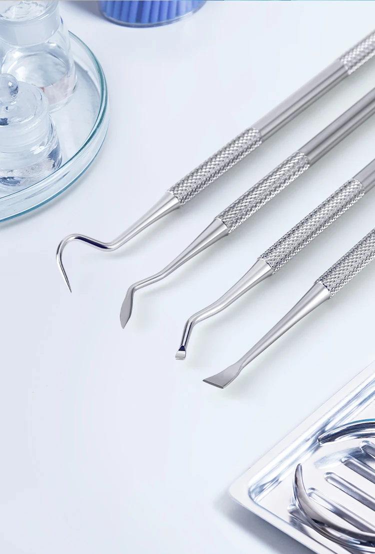 1PC AZDENT Dental Reinigung Kit Zahnarzt Werkzeuge Edelstahl Mundpflege Entfernung Zahnstein Zähne Flecken Zahnmedizin Instrument – Detail 12