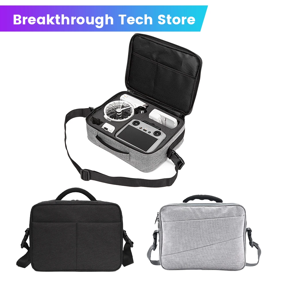 Drone Accessories Drone Storage Bag Flip Carrying Case Portable For DJI RC 2/RC-N2 Remote Controller