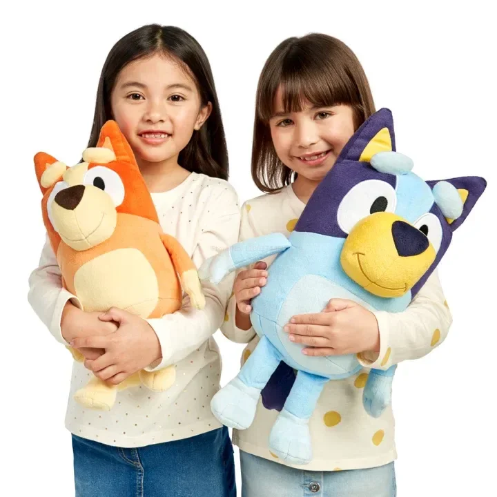

Набивные плюшевые Мультяшные аниме лосяй Bluey, животные, бинго, мягкие хлопковые плюшевые куклы, игрушки для детей, новые рождественские подарки, Bluey And Friends