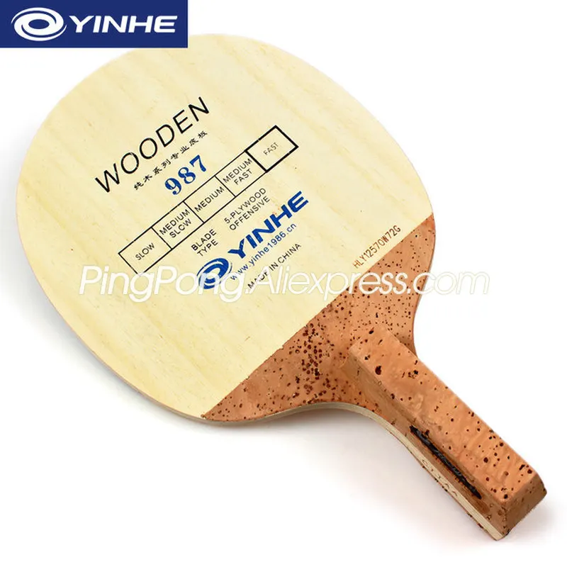 Yinhe 987 Table Tennis Blade (korea Type 5 Ply Wood) Japanese Penhold Js Handle Yinhe Racket