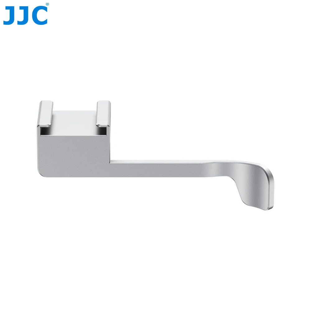 JJC Aluminiumlegierung Kamera Blitzschuh Daumen hoch Griff für Fujifilm X Half X-HF1 Zubehör Daumenauflage Kamera Griffhalter – Detail 19