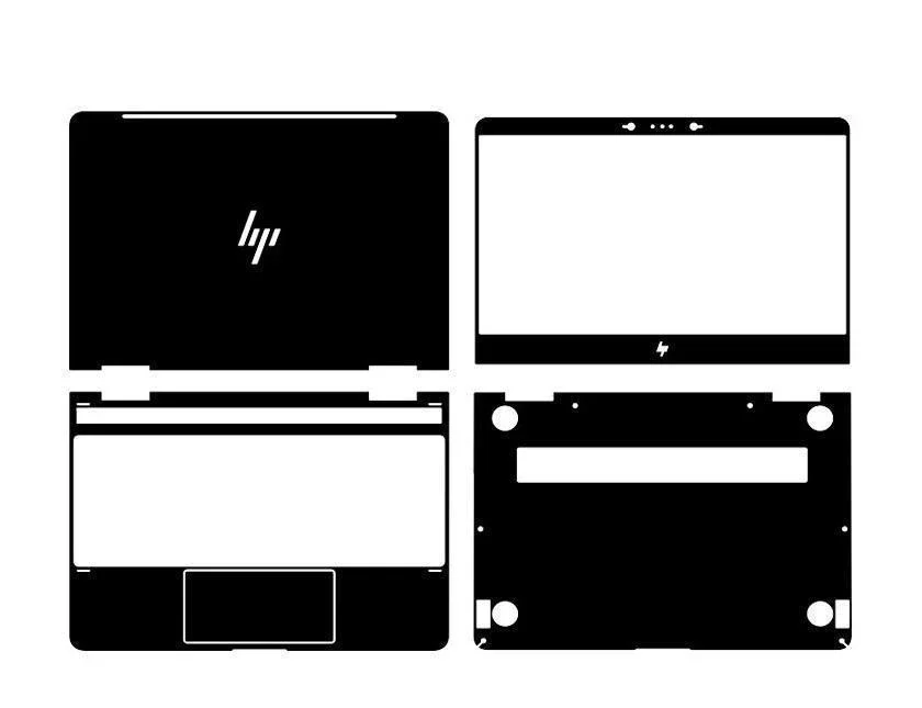 In Fibra Di Carbonio Autoadesivo Della Pelle Della Copertura Per Il 2016 Hp X360 Spectre 13 W013Dx W023Dx W011Tu W010Ca W005Na W014Dx W053Nr W030Ca W0