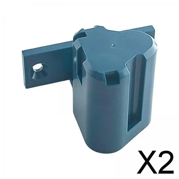 

2X держатель аккумулятора для Makita с винтовыми аккумуляторами, Фиксированный кронштейн, гаражный синий