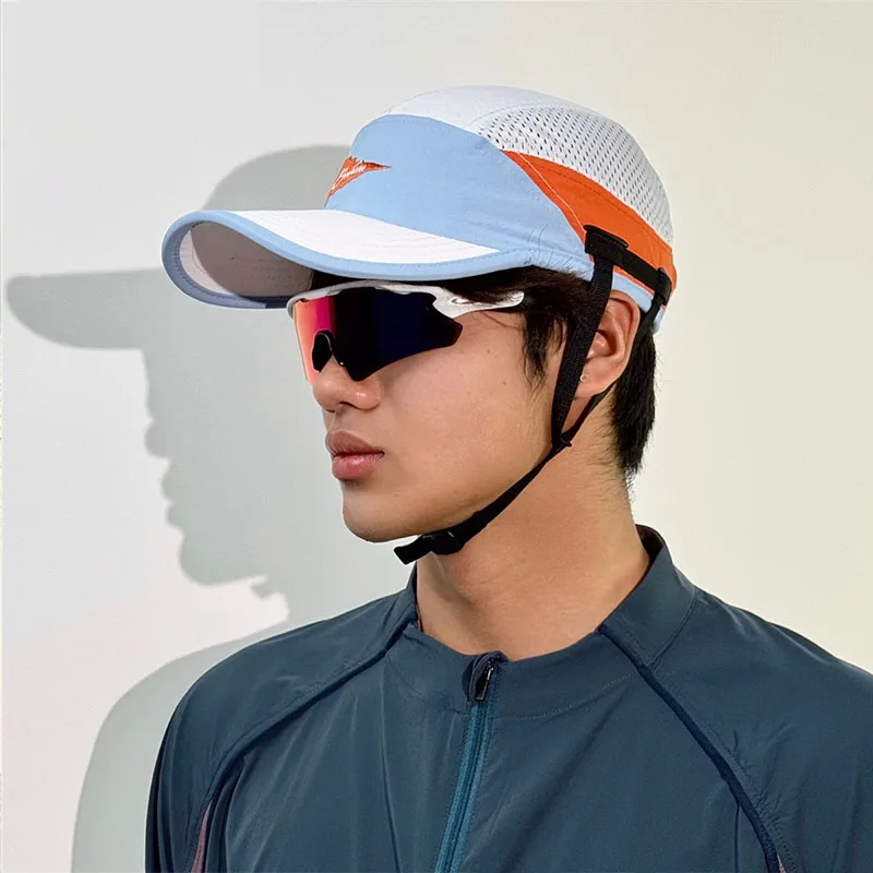 Outdoor sports cycling sun protection baseball cap diving gliding duckbill cap quick drying windproof anti falling surfing hat