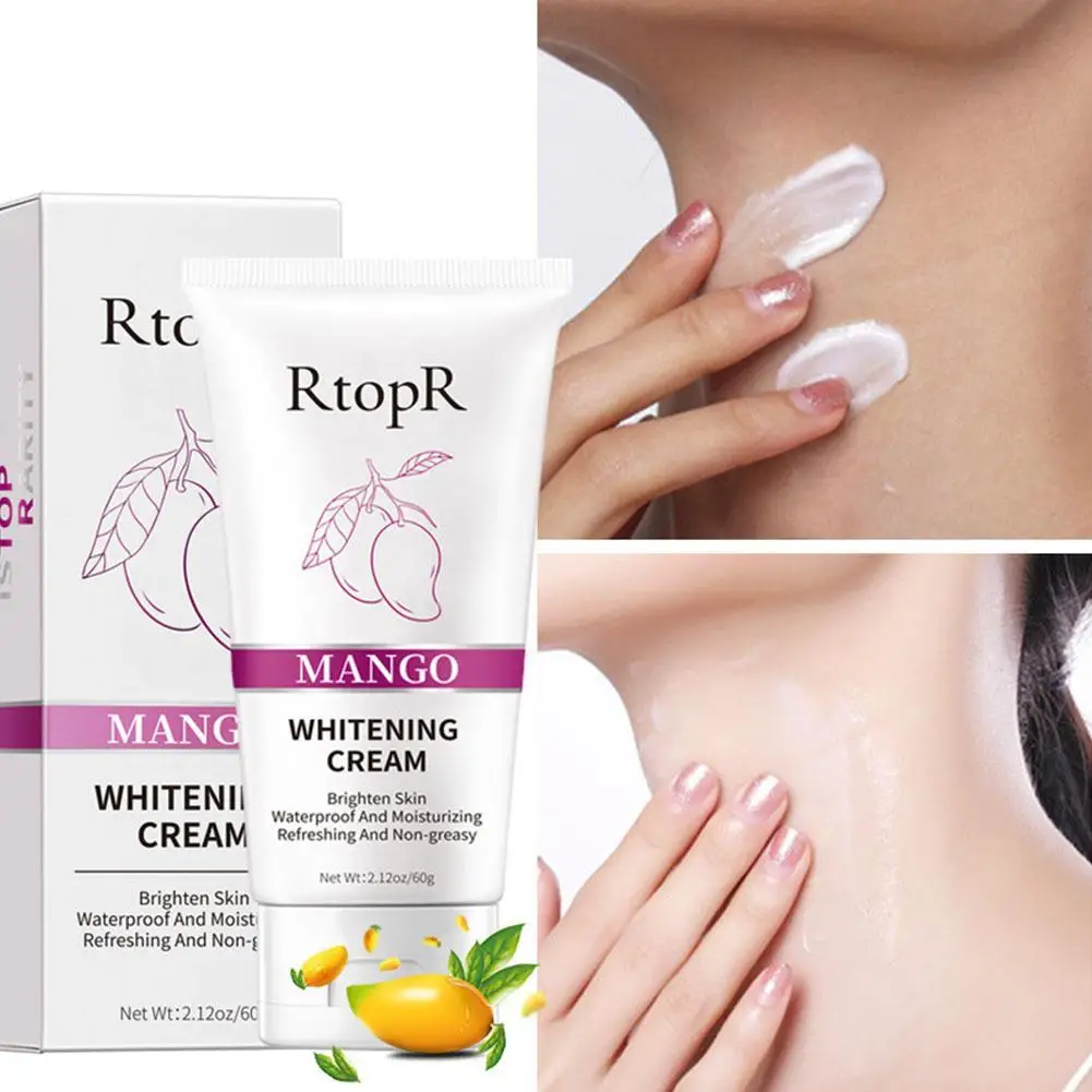 

Mango Whitening Cream Body Bleaching Lighten Brighten Skin Tone Moisturizing Refreshing Smooth Beauty Skin Care Products