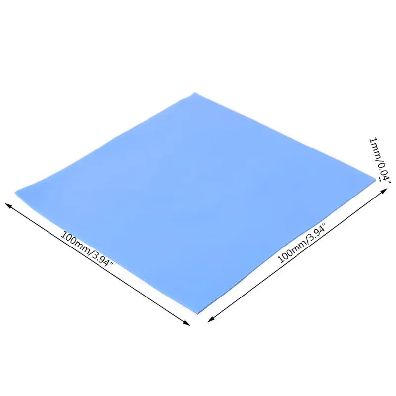 

100x100x1mm Thermal Pad, GPU Soft Silicone Thermal Conductive Pads