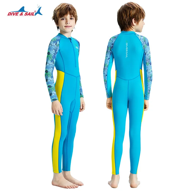 New Wetsuit for Kids with Full Body Coverage and Sun Protection Versatile Kids Wetsuit for Snorkeling Diving and Water Sports 3