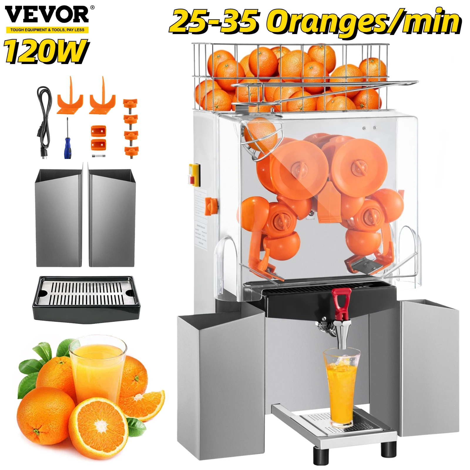 industrial orange juice maker