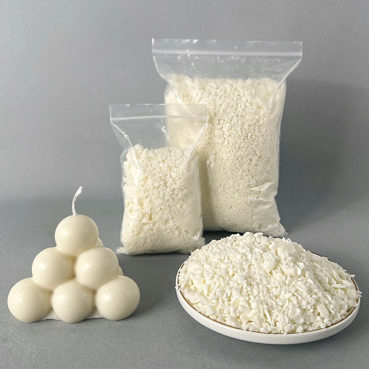 NaturalSoyWaxGranularScentedCandleRawMaterial100AdditiveFree