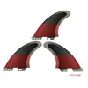 Surfboard Fins Fcs2 Tri Pieces Keel Surfboard Fins Fiberglass derive surf vibre Fins 1