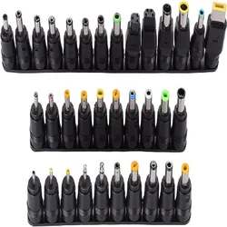 Universal Laptop Notebook DC Plug Set - 34-Piece Jack Tips Kit (34pcs)