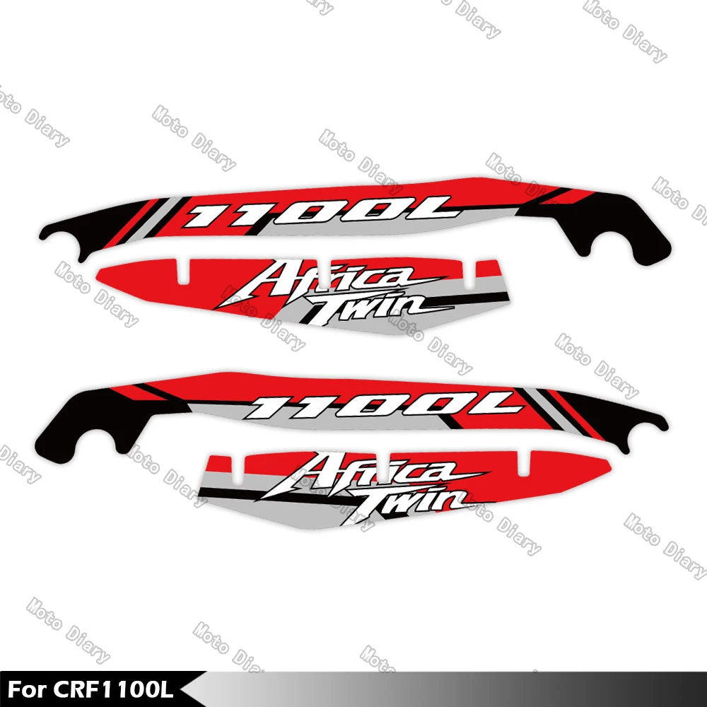 Motorcycle HandGuard Stickers Decals For CRF1100L Africa Twin CRF 1100L CRF 1100 L motorcycle stickers motorcycle helmet stickers motorcycle tank sticker custom stickers reflective stickers vinyl stickers graffiti stickers italy flag stickers wheel hub stickers motorcycle accessories