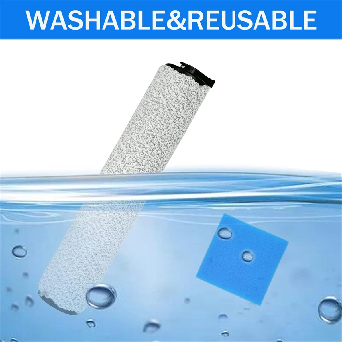 A04R-Replacement Brush Roller Filter for Eureka NEW400 Wet and Dry Vacuum Cleaner Accessories