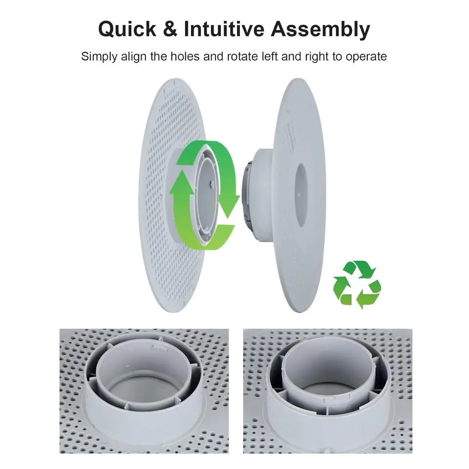 Reusable Spool for 1KG Refill Filament Detachable High Strength Heat Resistant ABS Empty Filament Reel for Bambu Lab 3D Printers image 3