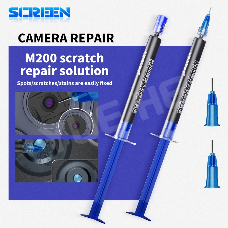 30ML Scratch & Corrosion Repair Solution for Phone Lens, Fix Water Damage Stains Quickly & Easily LANRUI M200